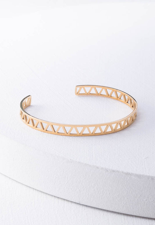 Enamored Geometric Bracelet