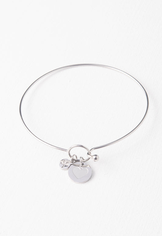 Forever Silver Bracelet-Large