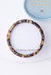 Wish Tortoise Shell Resin Bangle
