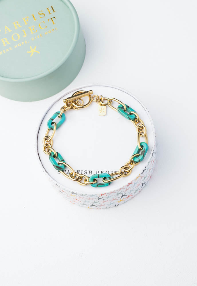 Kindred Hope Bracelet in Turquoise