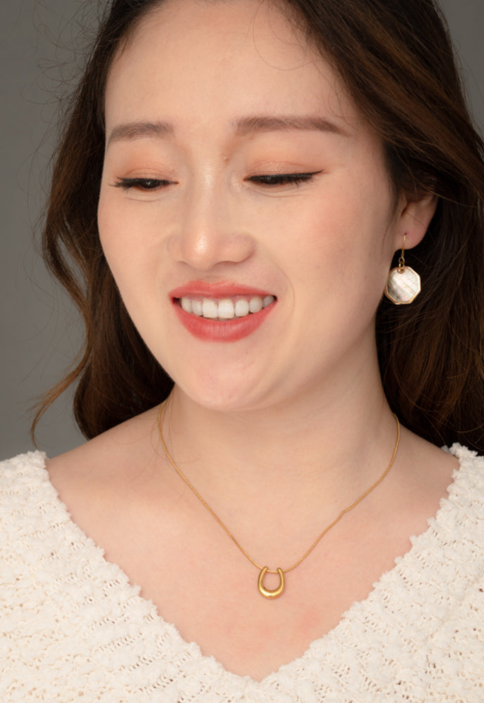 Graceful Mother of Pearl Earrings