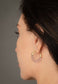 Golden Lilac Resin Hoops