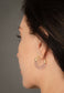 Golden Lilac Resin Hoops