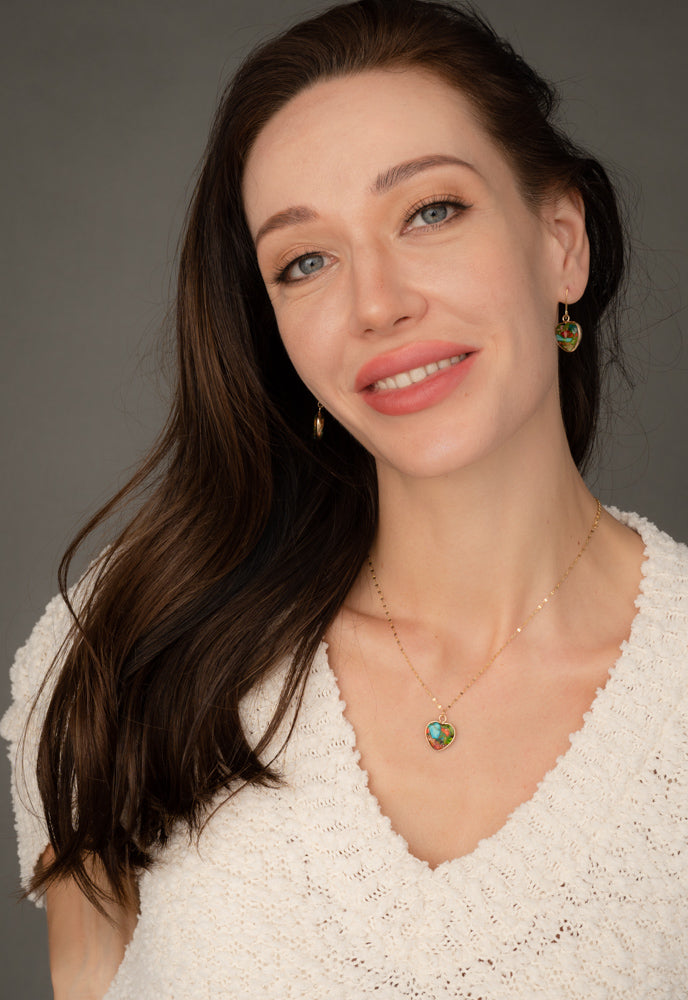 Love in Bloom Jasper Earrings