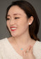 Dorothy Hexagon Shell Stud Earrings