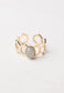 Kady Slate Gray and Gold Ring-Mekhada