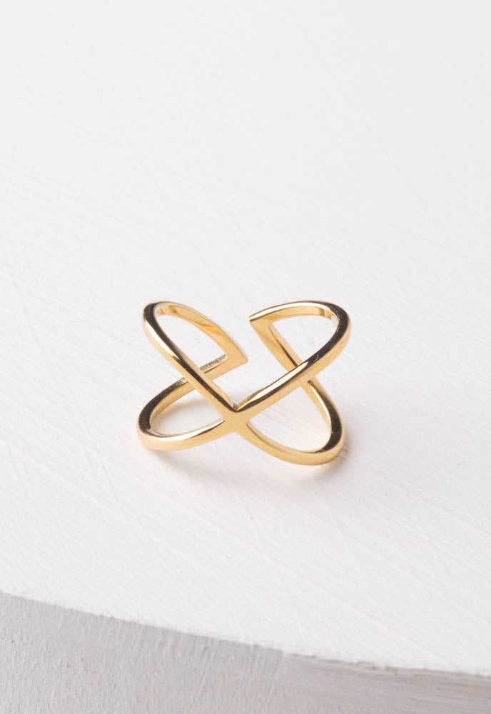 Infinity Gold Ring