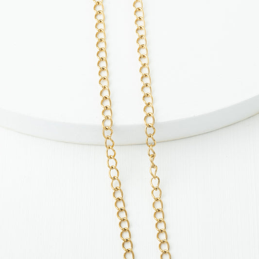 Oval Link Chain 7.5*4.5mm