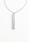 Give Justice Bar Necklace
