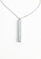 Give Justice Bar Necklace