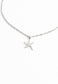 Community Silver Starfish Pendant Necklace Set