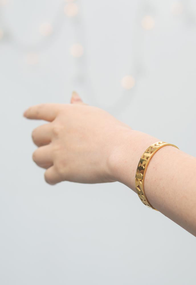 Brilliance Geometric Cuff