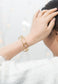 Hand in Hand Gold Cuff