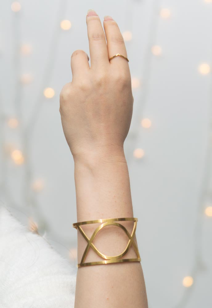XO Gold Cuff