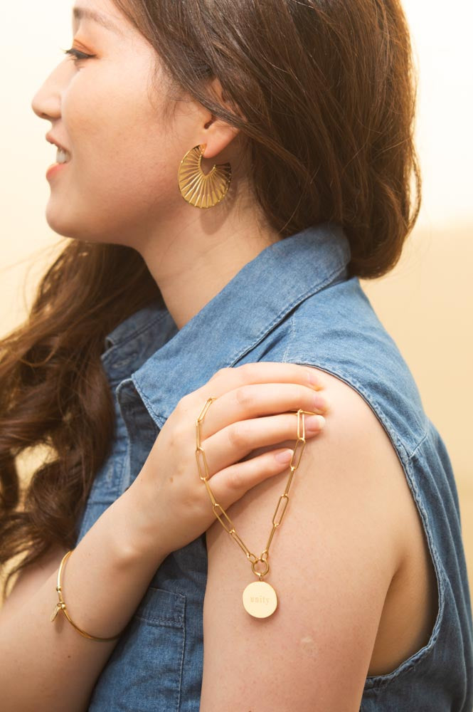 Illuminate Gold Earrings
