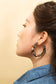 Calico Hexagon Hoops