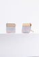 Kelly Mother of Pearl Stud Earrings -Mekhada