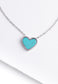 Bay Turquoise Heart Necklace