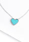 Bay Turquoise Heart Necklace