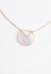 Yvonne Mother of Pearl & Gold Necklace