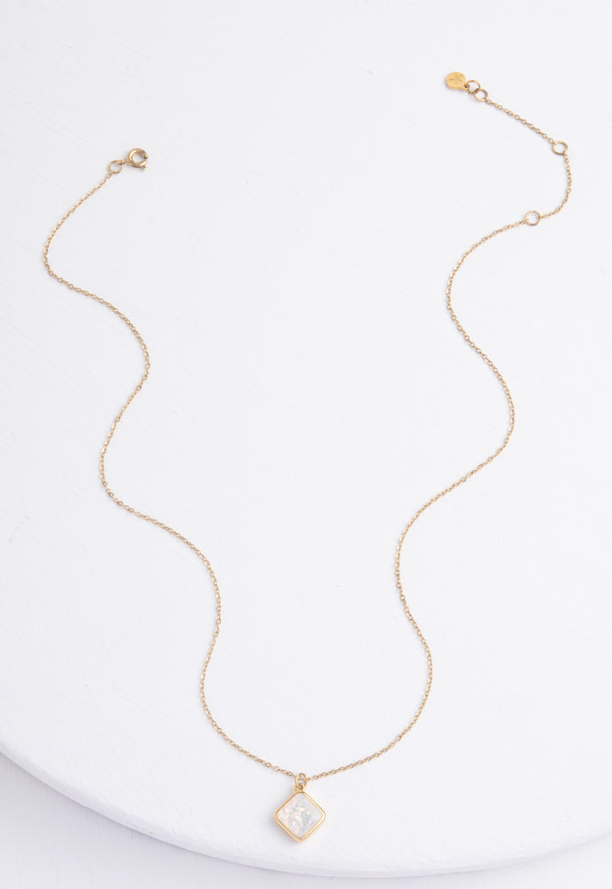 Clare Opal Necklace