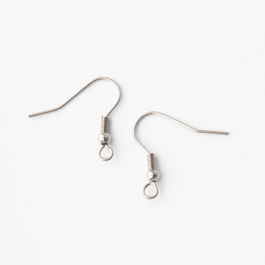 Ear Hooks Silver-No.2
