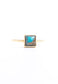 Jayne Turquoise Square Ring