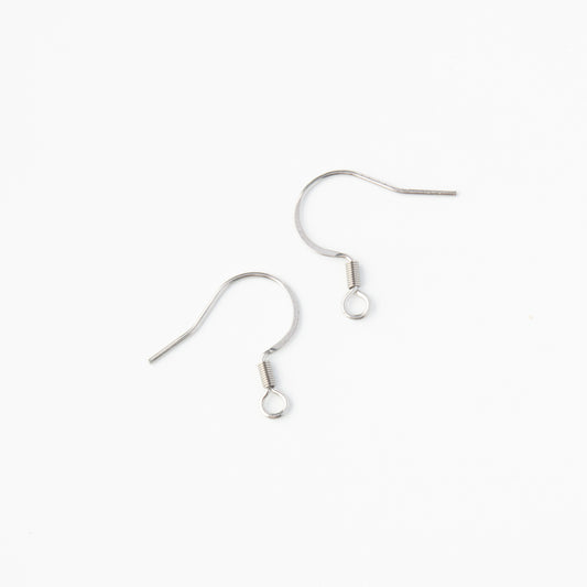 Ear Hooks Silver-No.3