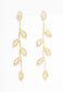 Enchanted Garden Leaf Drop Earrings