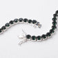 TENNIS BRACELET DARK MOSS GREEN/SP23-Sample R1