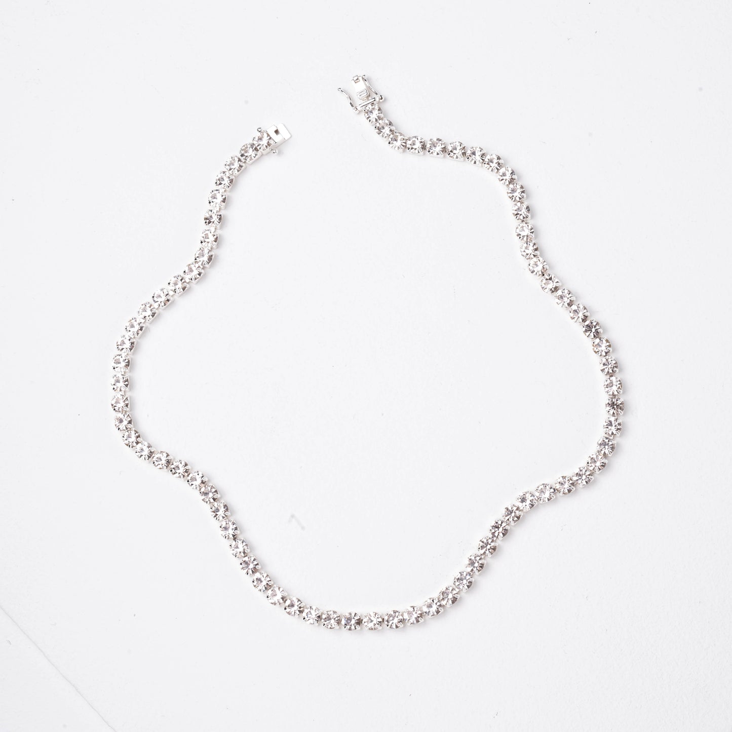 TENNIS NECKLACE CLEAR /RL23-Sample R1