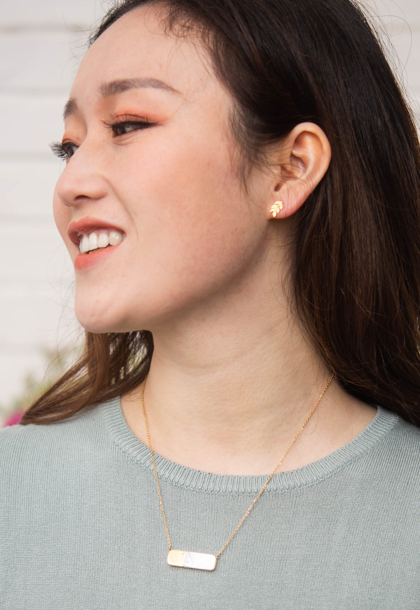 Courage Light and Gold Necklace