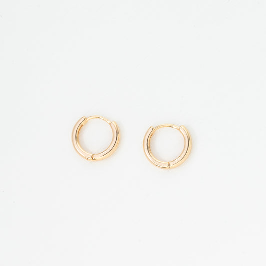 Ear Hoops Gold 16mm