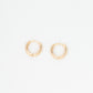 Ear Hoops Gold 16mm