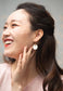 Ivory Glow Mother of Pearl Earrings