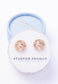 The Gold World Stud Earrings