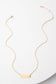Give Mercy Gold Bar Necklace