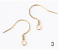 Ear Hooks Gold-No.3