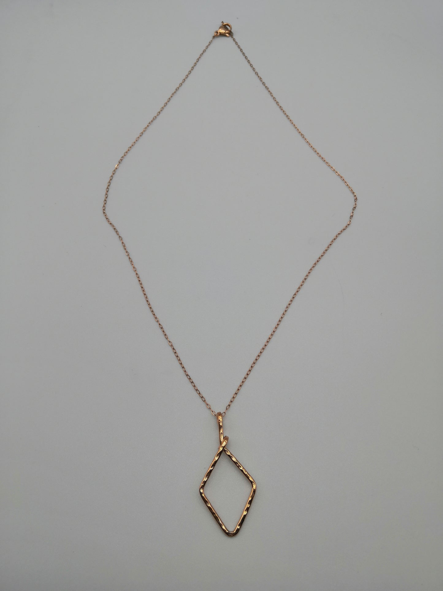 Rose Gold Short Brave Necklace SKBN69