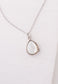 Charity Silver Mother of Pearl Necklace
