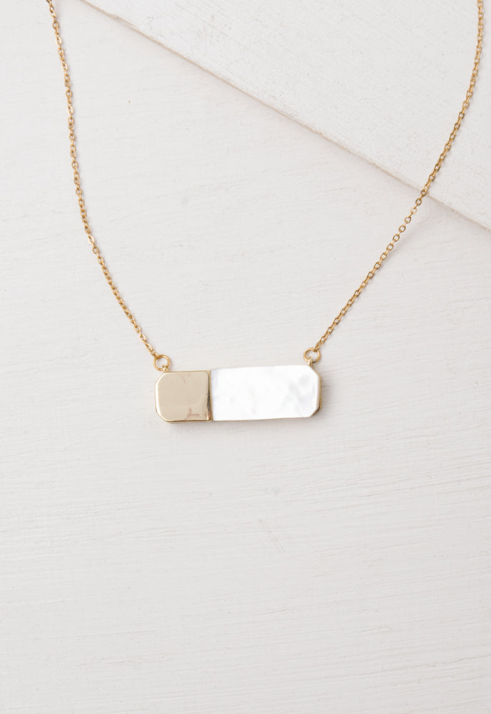 Courage Light and Gold Necklace