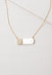 Courage Light and Gold Necklace