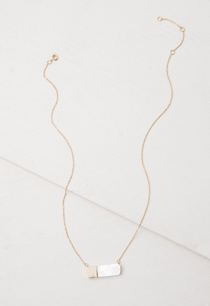Courage Light and Gold Necklace