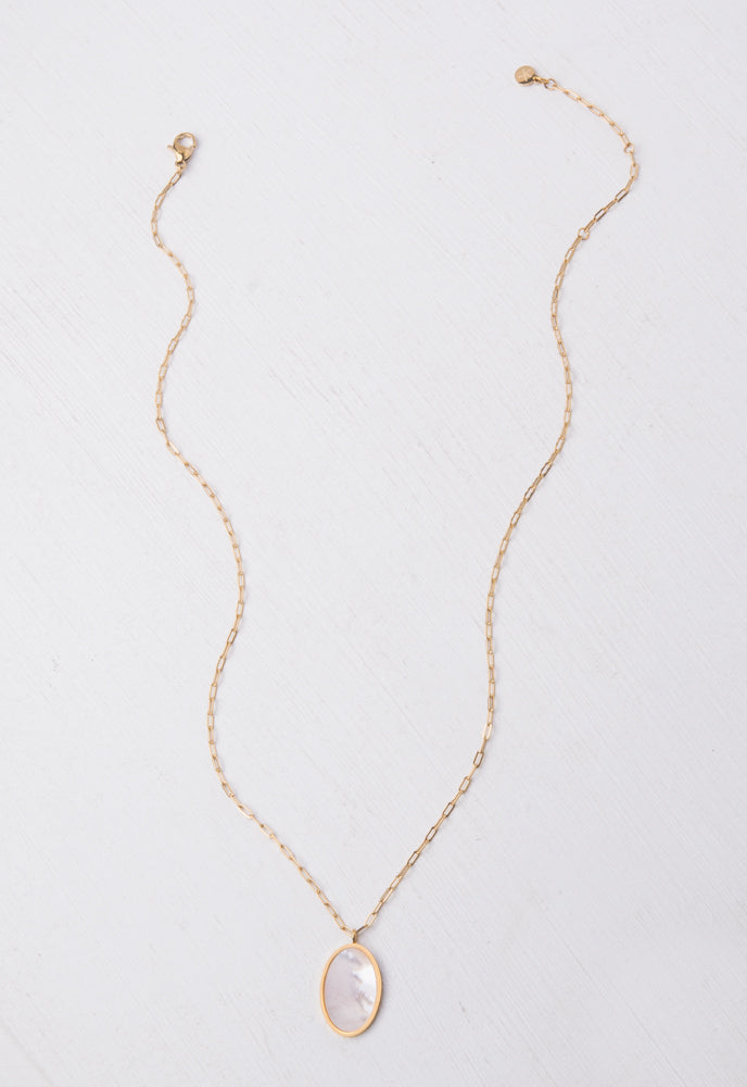 Discover Hope Mother of Pearl Necklace