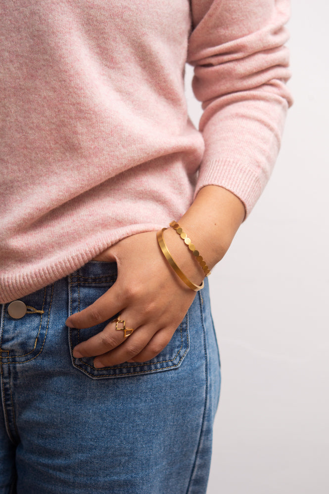 Becca Gold Bar Bracelet