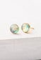 Lora Light Blue Stud Earrings