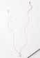 Lila White & Gold Necklace
