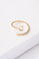 Ada Gold Heart Ring -Mekhada